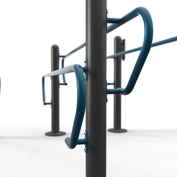 Parallel Bars ActiveFit Outdoor Fitness Equipment   FIT 000022 Parallel Bars D03 600x600 